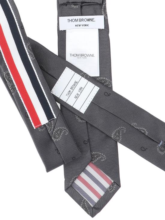  톰브라운 넥타이 MNL001A F0433 015 Grey - THOM BROWNE