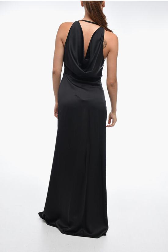  버버리 롱 원피스 8058637 Black - BURBERRY