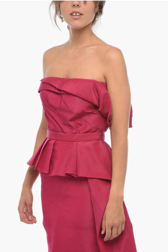  알렉산더 맥퀸 롱 원피스 587188 QBAAR 5005 Pink - ALEXANDER MCQUEEN