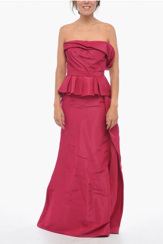  알렉산더 맥퀸 롱 원피스 587188 QBAAR 5005 Pink