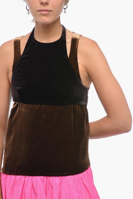  발렌티노 가라바니 롱 원피스 PB0VD7F03VM 5U1 Pink - VALENTINO GARAVANI