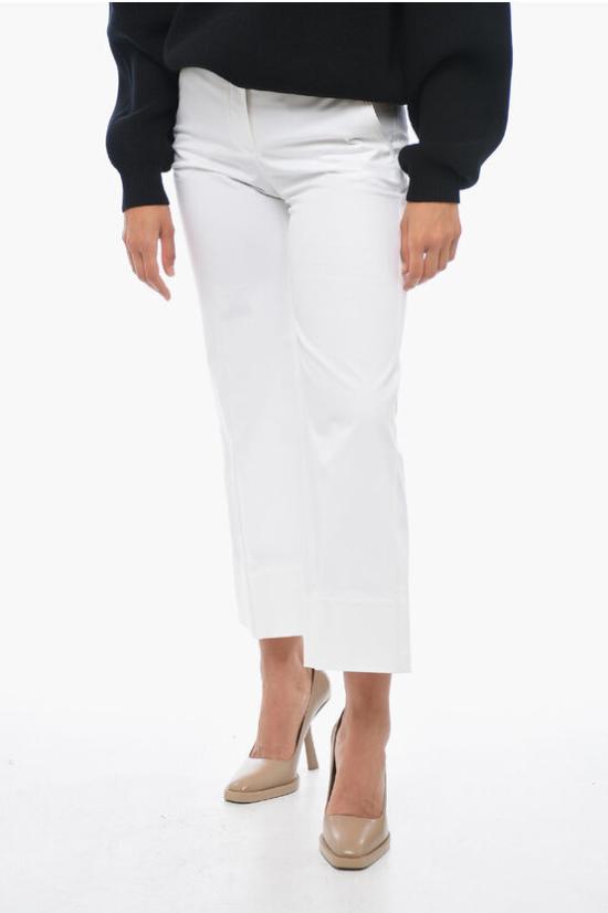  큐엘투 크롭 팬츠 MELODYB5414 White