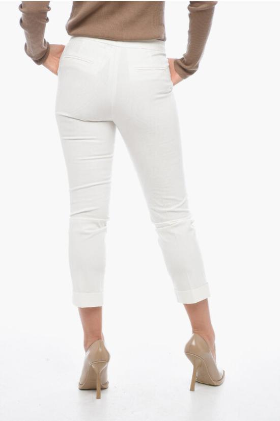  에트로 크롭 팬츠 1919015140991 White - ETRO