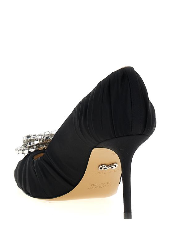 25FW 마흐앤마흐 힐/펌프스 PF24S076085CRP600 Black - MACH&MACH