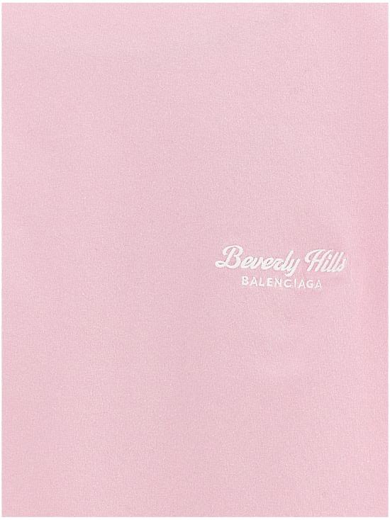 24FW 발렌시아가 반팔 티셔츠 768075TQVS55708 Pink - BALENCIAGA