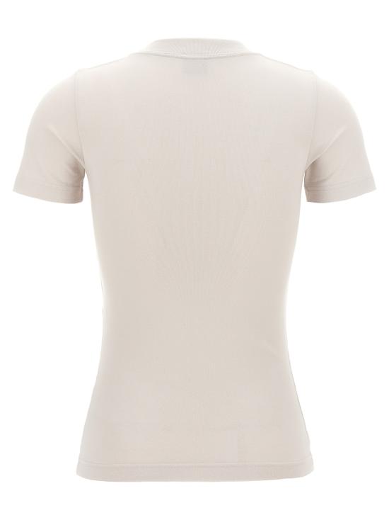 24FW 발렌시아가 반팔 티셔츠 768075TQVS53307 White Black - BALENCIAGA