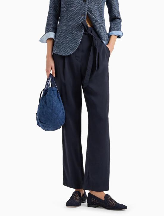  엠포리오 아르마니 스트레이트 팬츠 E3NP39F2008927 BLUE - EMPORIO ARMANI