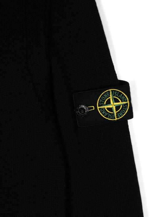 24FW [키즈] 스톤 아일랜드 트레이닝 상의 8116502Z1 V0029 BLACK - STONE ISLAND