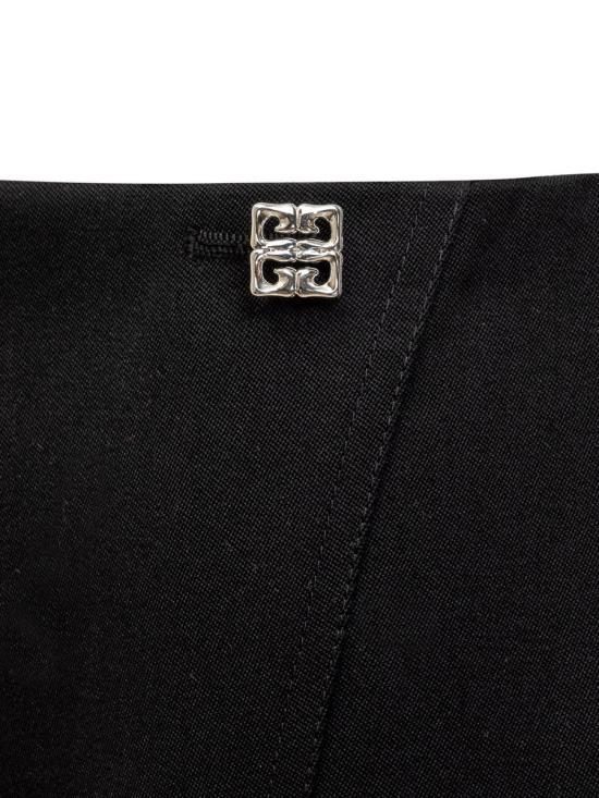 24FW 지방시 미디 스커트 BW40V615CT 001 Black - GIVENCHY