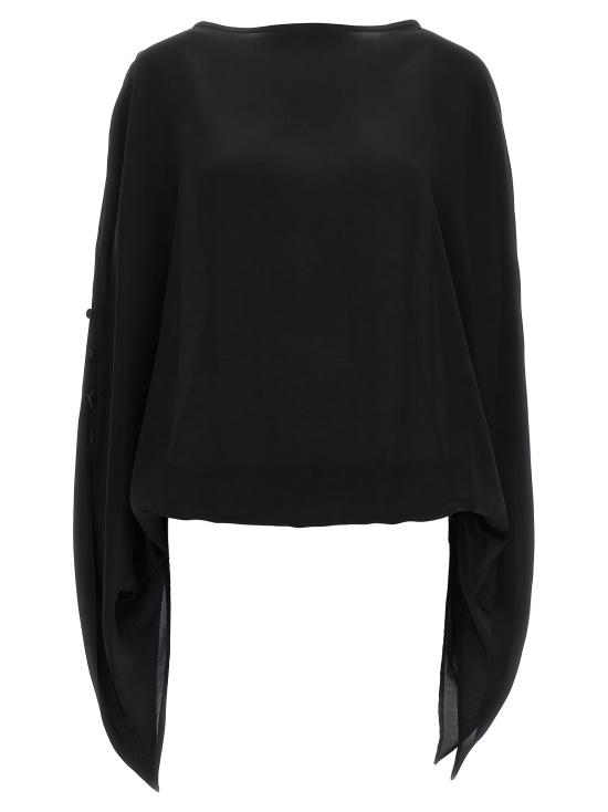  디랩파리 블라우스 C241NERO Black