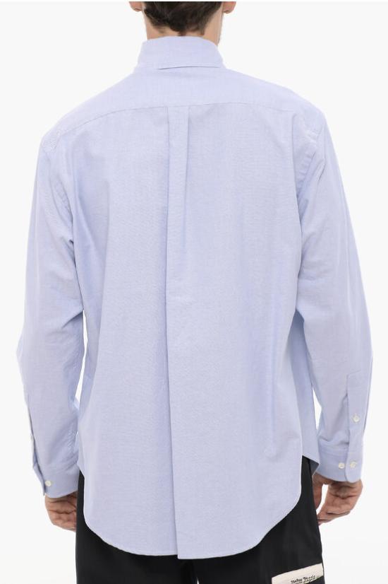  팜앤젤스 긴팔 셔츠 PMGE012E23FAB0014010 Light blue - PALM ANGELS