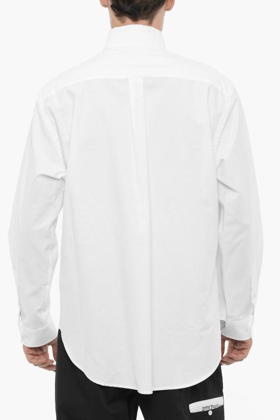  팜앤젤스 긴팔 셔츠 PMGE012E23FAB0010110 Black White - PALM ANGELS