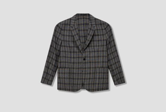  폴 스미스 수트 자켓 남자용 2버튼 패치 포켓 재킷 M1R-1994-K01987 그레이