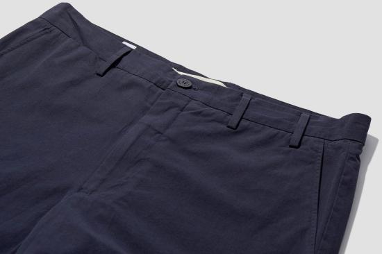  노스프로젝트 숏팬츠 AROS MICRO TEXTURE N35-0575 네이비 - NORSE PROJECTS