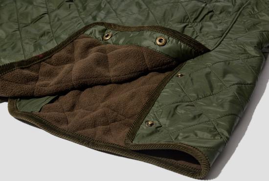  바버 자켓 HERITAGE + - FOREMAN POLARQUILT 재킷 MQU1740 올리브 - BARBOUR