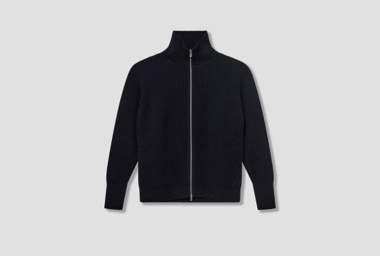  안데르센 안데르센 자켓 네이비 풀 지퍼 포켓 - G5 / 시그니처 원사 네이비