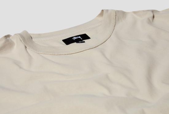 25SS 스투시 긴팔 티셔츠 LAZY SS TEE 1140283 오프화이트 - STUSSY