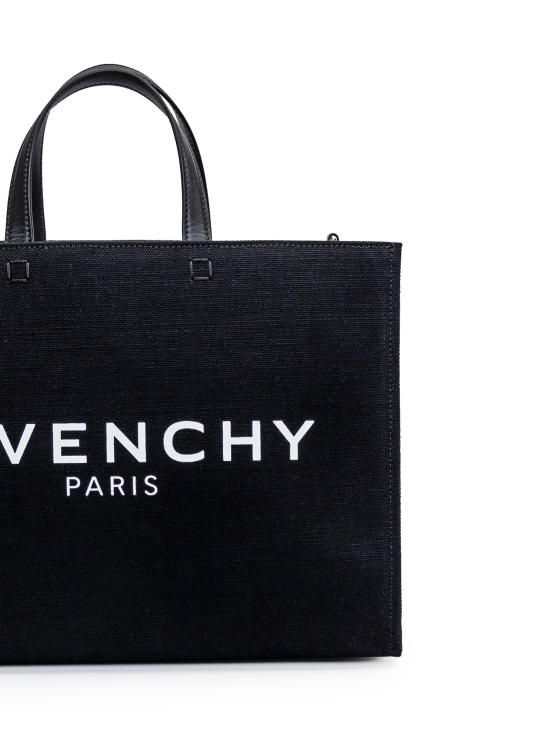  지방시 캔버스 미디움 G 토트백 BB50N2B1F1 001 BLACK - GIVENCHY