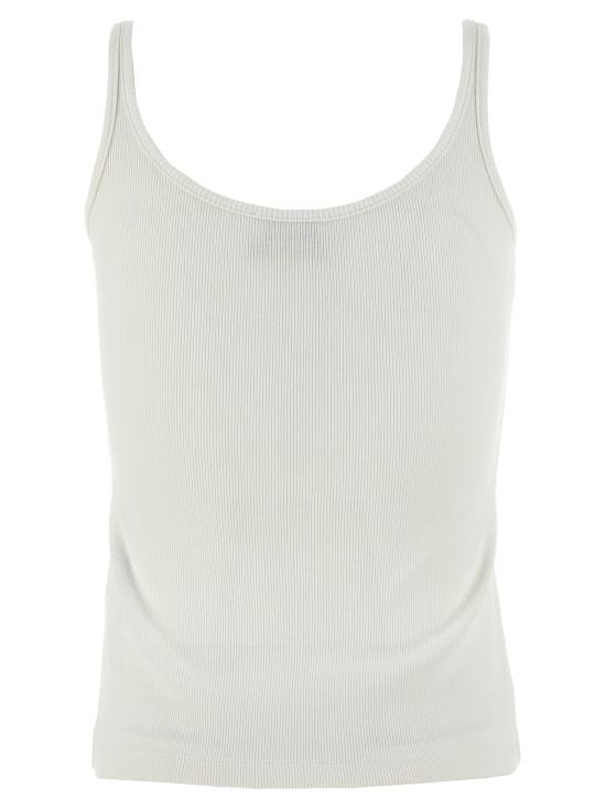 26SS 오프화이트 민소매 티셔츠 OWAD072C99JER00201100110 - OFF WHITE