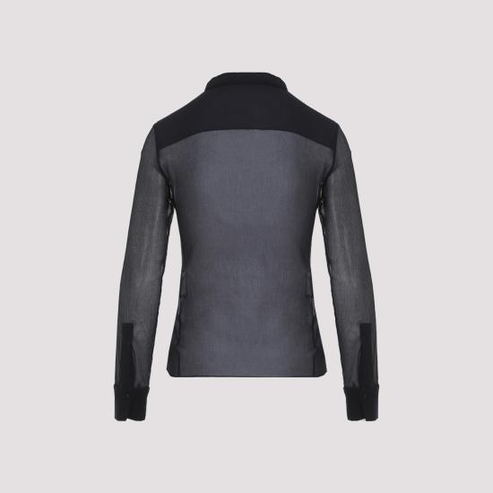 24FW 끌로에 셔츠 CHC24AHT11006 48Q GRAPHITE BLUE - CHLOE