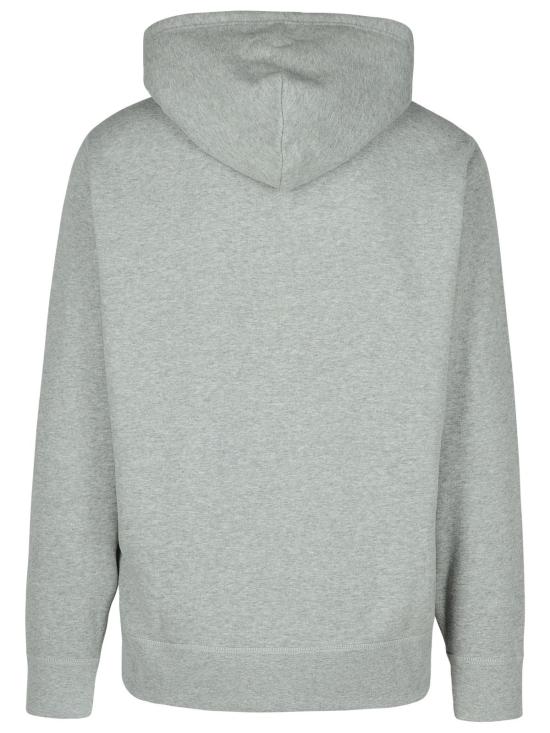 26FW 랄프 로렌 로고 자수 지퍼 후드티 710813297002 Grey - RALPH LAUREN