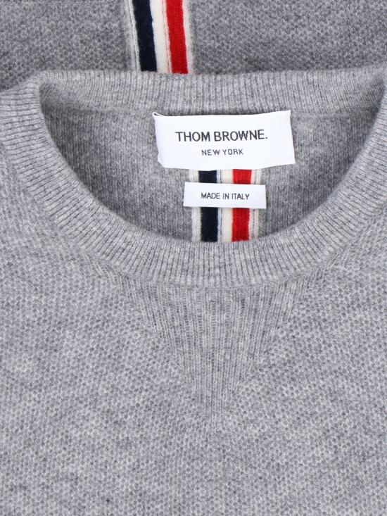 24FW 톰브라운 스웨터 MKA518A Y1029 055 Grey - THOM BROWNE