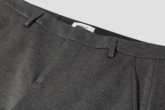  돈답 스트레이트 팬츠 GAUBERT MIRCO DAMIER 저지 UP235 JS0257U XXX 다크 그레이 - DONDUP
