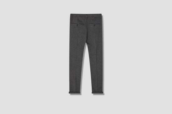  돈답 스트레이트 팬츠 GAUBERT MIRCO DAMIER 저지 UP235 JS0257U XXX 다크 그레이 - DONDUP