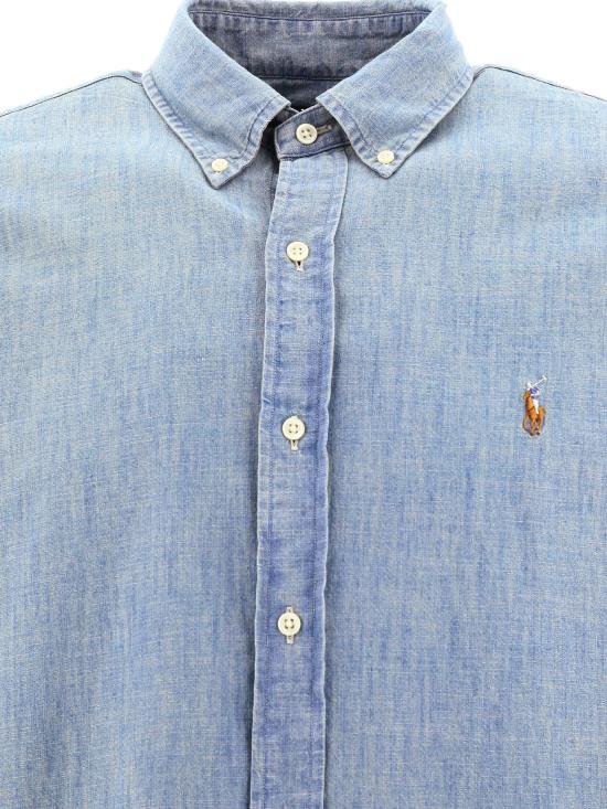  랄프 로렌 긴팔 셔츠 710792042001CHAMBRAY - RALPH LAUREN