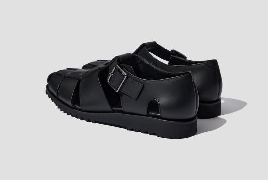  파라부트 부츠 PACIFIC / SPORT NOIRE - LISSE NOIR 123312 블랙 - PARABOOT