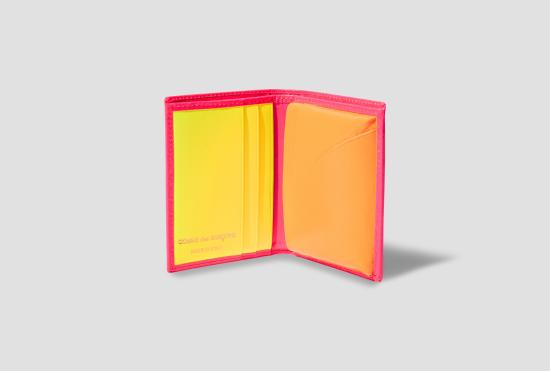  꼼데가르송 남성지갑 COMME DES GARÇONS SUPER FLUO SA0641SF 핑크 - COMME DES GARCONS
