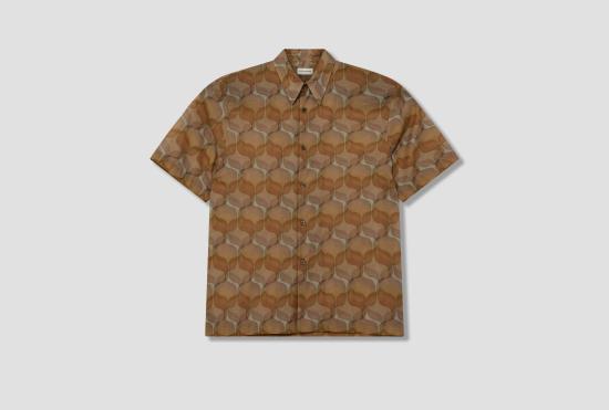  드리스 반 노튼 반팔 셔츠 241 020708 8137 103