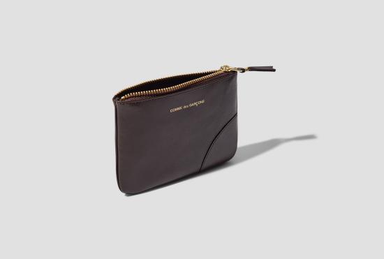 25FW 꼼데가르송 클래식 레더 라인 파우치  SA8100 2 - COMME DES GARCONS