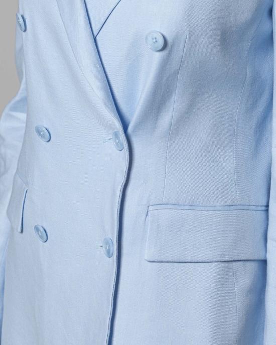 25SS 돈답 수트 자켓 DJ441LS0015XXX 807 Celeste - DONDUP