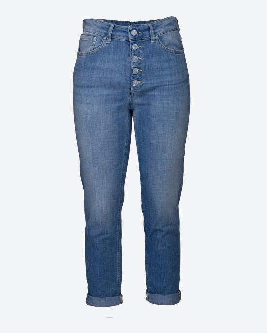 25SS 돈답 데님 스트레이트 팬츠 DP268BDS0145GU7 800 Denim chiaro - DONDUP