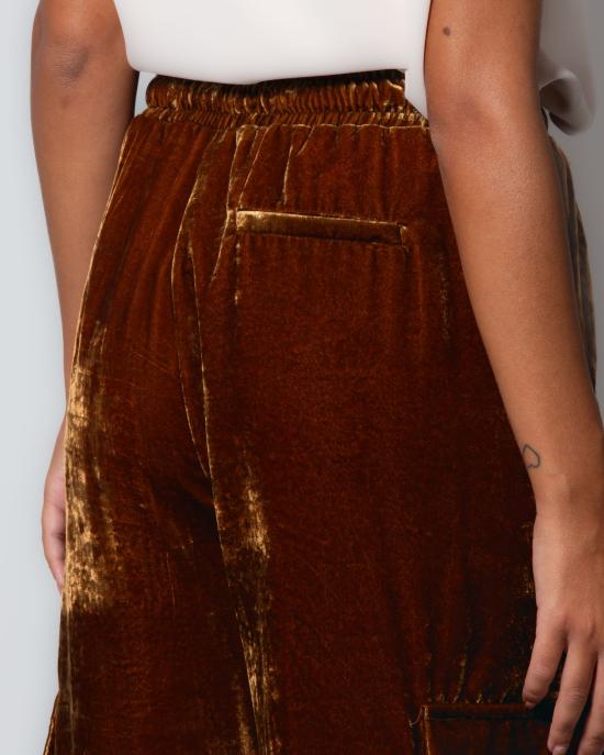  세미쿠튀르 스트레이트 팬츠 S3WR11 T66 0 MARRONE - SEMI-COUTURE