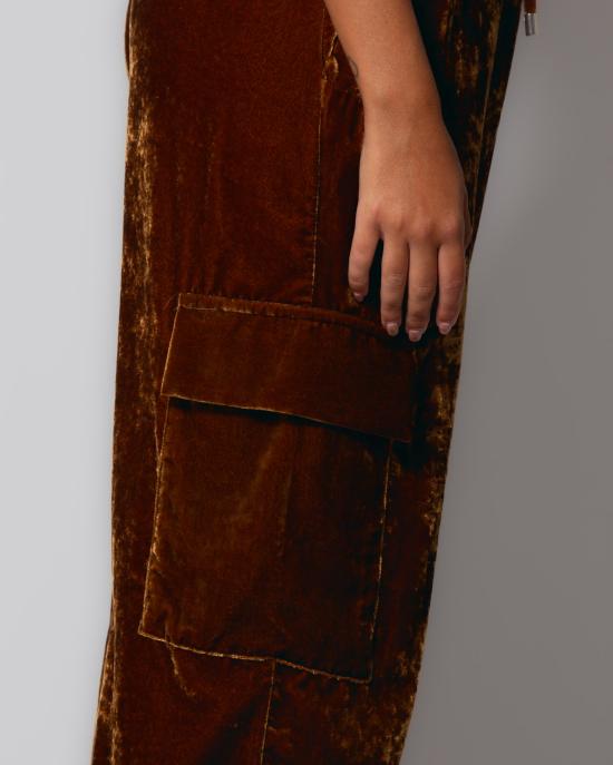  세미쿠튀르 스트레이트 팬츠 S3WR11 T66 0 MARRONE - SEMI-COUTURE