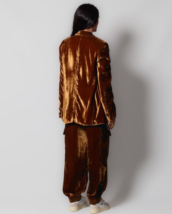  세미쿠튀르 수트 자켓 S3WR14 T66 0 Marrone - SEMI-COUTURE