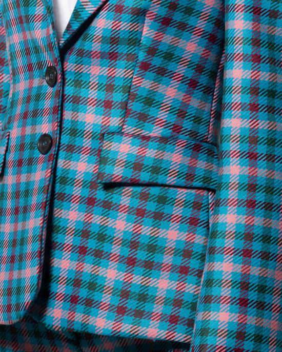  세미쿠튀르 수트 자켓 Y2WM01 CK 02 Azzurro - SEMI-COUTURE