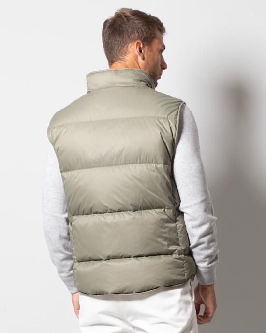  브루넬로 쿠치넬리 베스트 MR4051874 CBQ41 VERDE - BRUNELLO CUCINELLI