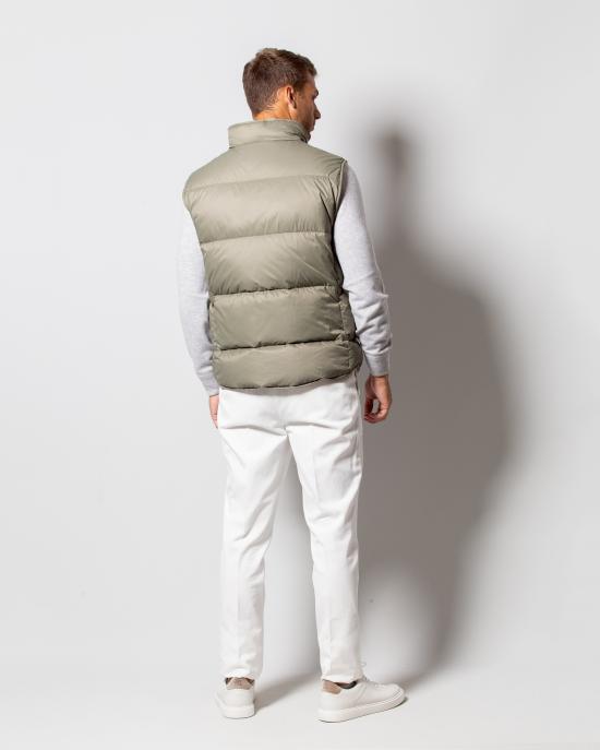  브루넬로 쿠치넬리 베스트 MR4051874 CBQ41 VERDE - BRUNELLO CUCINELLI