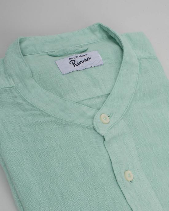  로이로져스 긴팔 셔츠 P23RVU051CB731204 AQ6 Verde - ROY ROGER'S