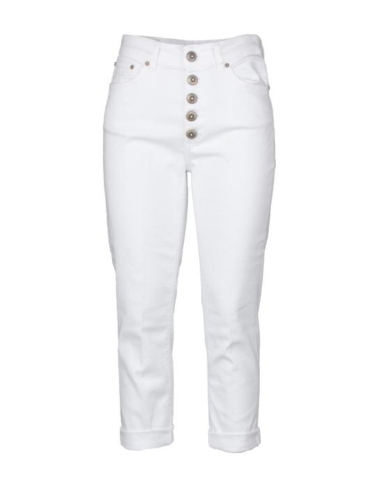  돈답 데님 스트레이트 팬츠 DP268B BS0030 PTD 000 Bianco