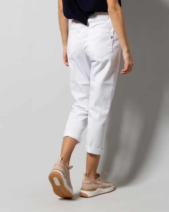  돈답 데님 스트레이트 팬츠 DP268B BS0030 PTD 000 Bianco - DONDUP