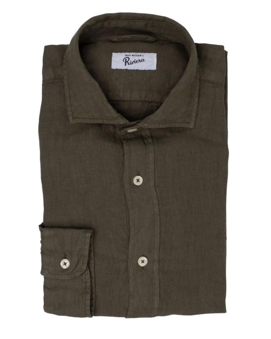  로이로져스 긴팔 셔츠 P23RVU099CB731204 053 Verde