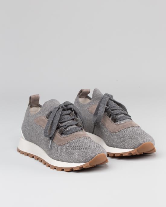 24FW 브루넬로 쿠치넬리 스니커즈 MZ35G2490 C074 GRIGIO - BRUNELLO CUCINELLI