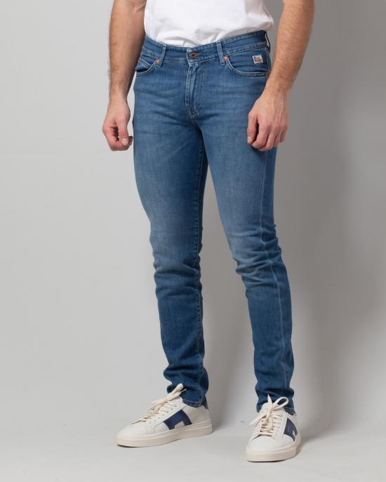  로이로져스 데님 팬츠 P23RRU075D1410897 999 Denim medio - ROY ROGER'S