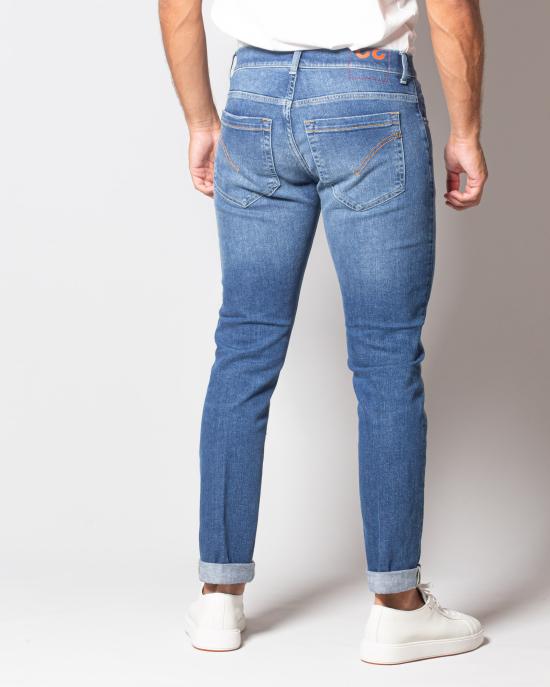  돈답 데님 팬츠 UP232DS0321GF6 800 Denim medio - DONDUP