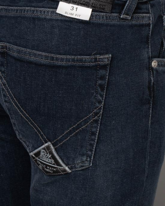  로이로져스 데님 팬츠 RRU075D4371876 998 Denim scuro - ROY ROGER'S