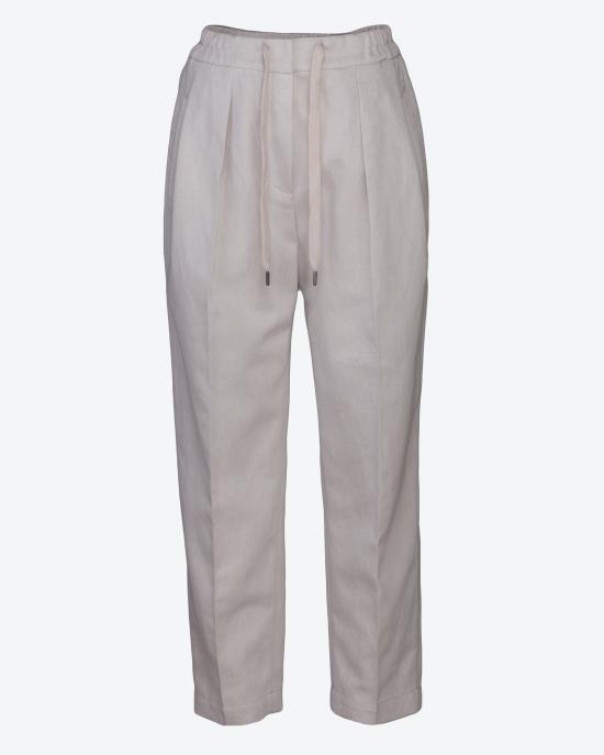 25SS 브루넬로 쿠치넬리 스트레이트 팬츠 MH561P8534 C455 BIANCO - BRUNELLO CUCINELLI